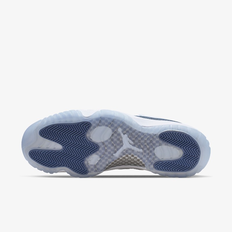 Air Jordan 11 Low Blue Snakeskin CD6846 102 Grailify